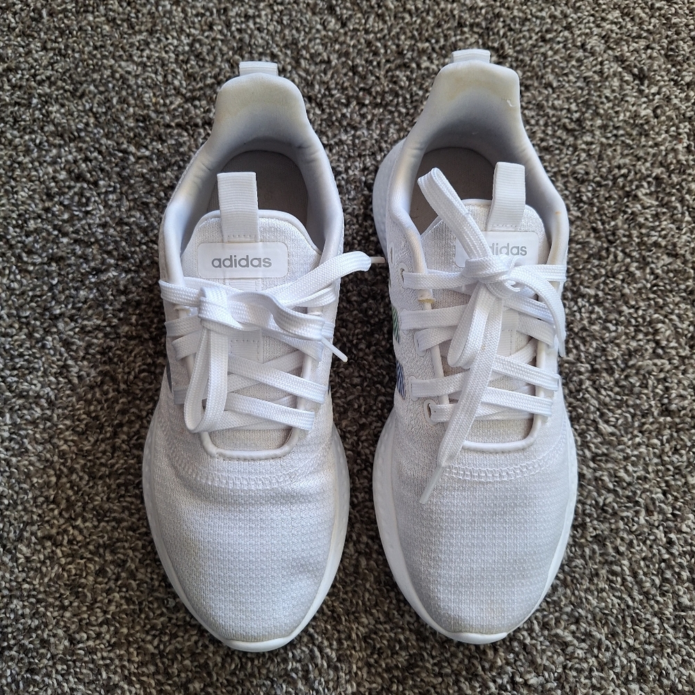 ADIDAS  Puremotion Womens White Multi Size 8 - Picture 4 of 12